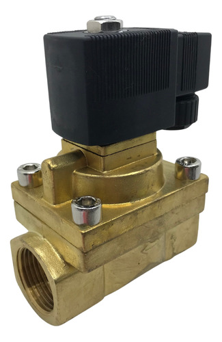 Válvula solenoide 2/2 nf alta pressão 35 bar rosca 1”  220v