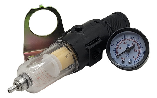 Filtro de ar para compressor com regulador de pressão 1/4