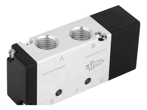 Válvula pneumática simples piloto 3/2 vias rosca 1/4 bsp