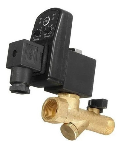 Purgador eletrônico de água 1/2” 16 bar 220v com registro