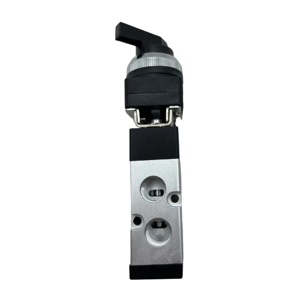 Válvula pneumática 5/2 vias botão seletor longo 1/4 bsp