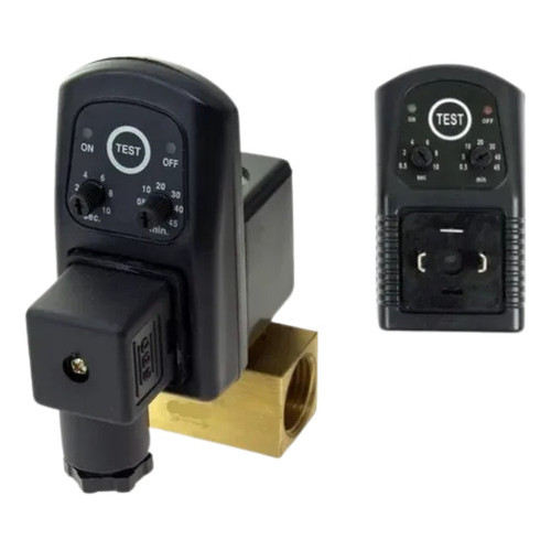 Purgador eletrônico p/ ar comprimido rosca 1/2 bsp 220v