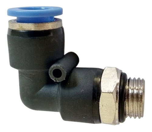 Conexão pneumática cotovelo macho 1/2 bsp x tubo 12mm -2 pçs