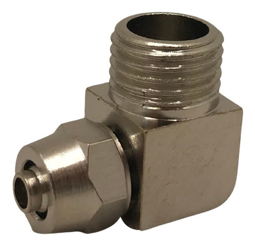 40 peças conector cotovelo tubo 6mm rosca 1/8 suspensão a ar