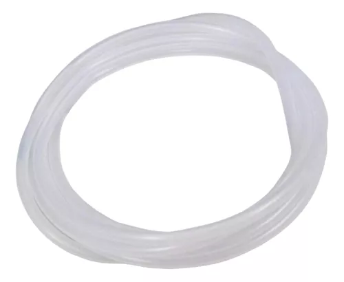 Tubo De Poliamida PA6 ( Nylon Branco ) Natural 12×9