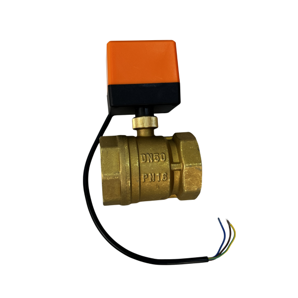 VALVULA ESFERA DE LATÃO MOTORIZADA ROSCA DE 2″ AC220