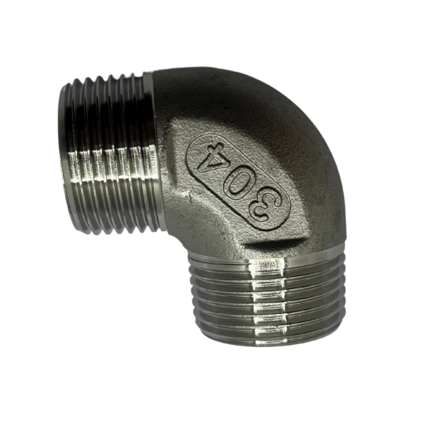 COTOVELO ROSCA MACHO 3/4 INOX 304