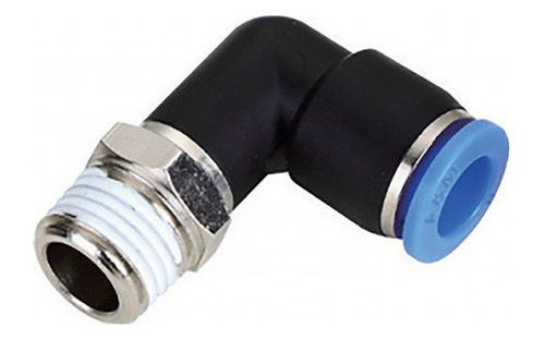 2 conexão cotovelo macho npt e 2 conexão fêmea 1/4 tubo 8mm