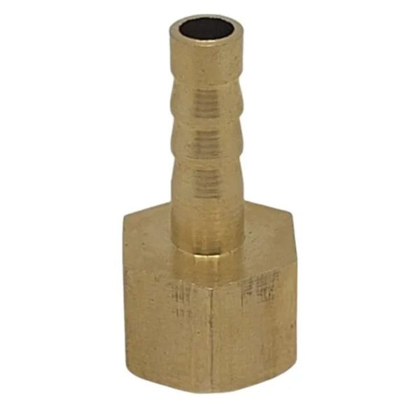 3 pçs espigão adaptador latão rosca macho 1/4 mangueira 1/4