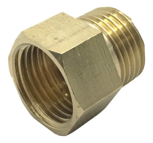 3 peças adaptador latão macho 3/8 e fêmea 1/2 rosca bsp