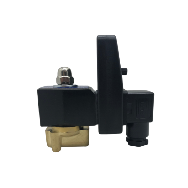Purgador eletrônico p/ ar comprimido rosca 1/4 bsp 24ac