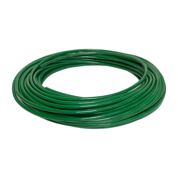 10 mts Mangueira Pneumática Tubo Pu 6mm X 4mm Flexível Verde