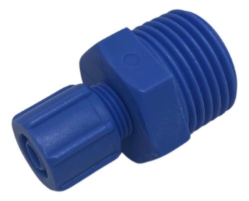 5 pçs conexão reta dois toques plástica tubo 10mm rosca 1/8