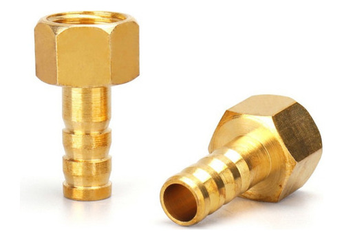 Espigão Adaptador Fêmea Fixo Latão 1/2×3/8 – Rosca Bsp