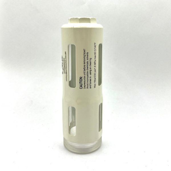 Copo reposição Lubrificador De Ar Pressão 0-16 Bar / 0-240 Psi Rosca 1/2 e 3/4”