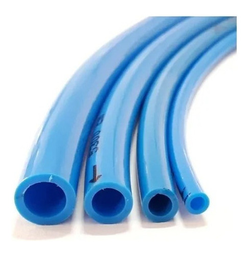Mangueira pneumática de poliuretano pu azul 12mm 2 metros