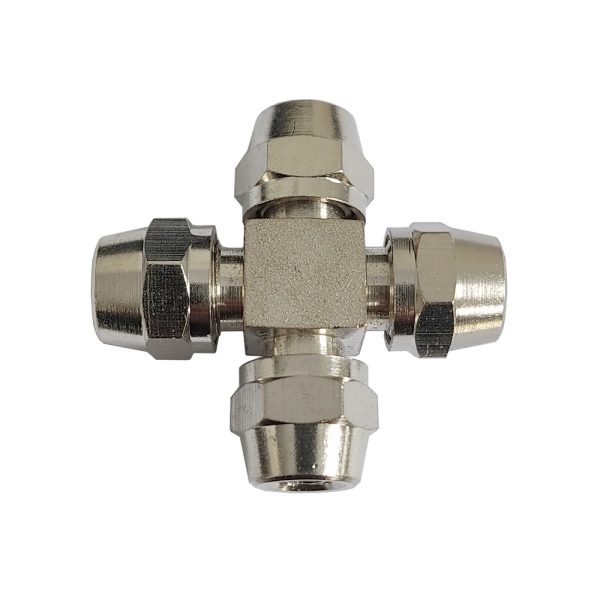 CRUZETA DE LATAO PARA TUBO 10MM DOIS TOQUES