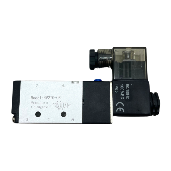 Válvula Pneumática Solenoide 5/2 vias Rosca 3/8