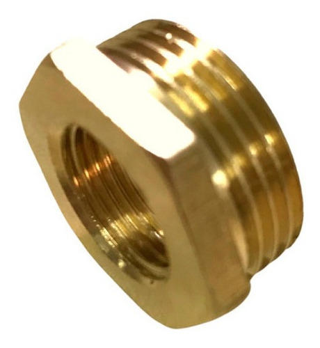 Bucha Redução Conexão Latão 3/4 X 3/8 Rosca Bsp