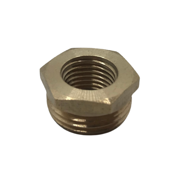 Bucha Redução Conexão Latão 3/8 X 1/8 Rosca Bsp